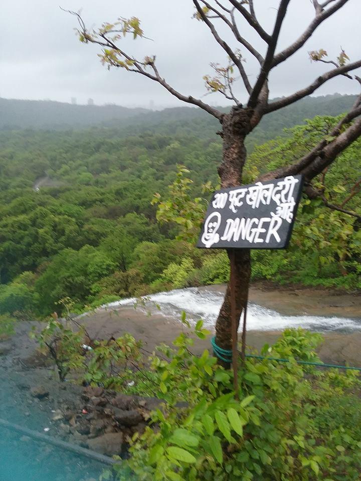 Kanheri caves borivali water fall